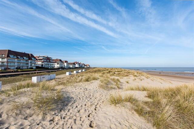 Wandeldijk het Zoute, gelijkvloers tuinappartement, zuidelijk geörienteerd