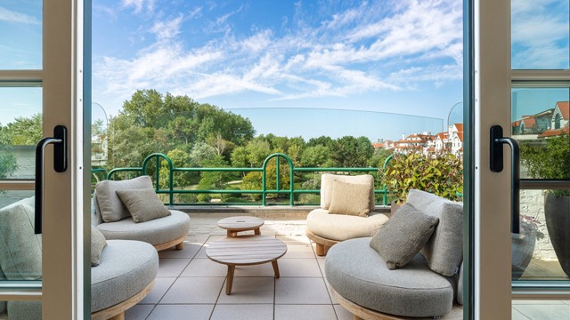 Prachtig hoekappartement met terras - Tennis Gardens