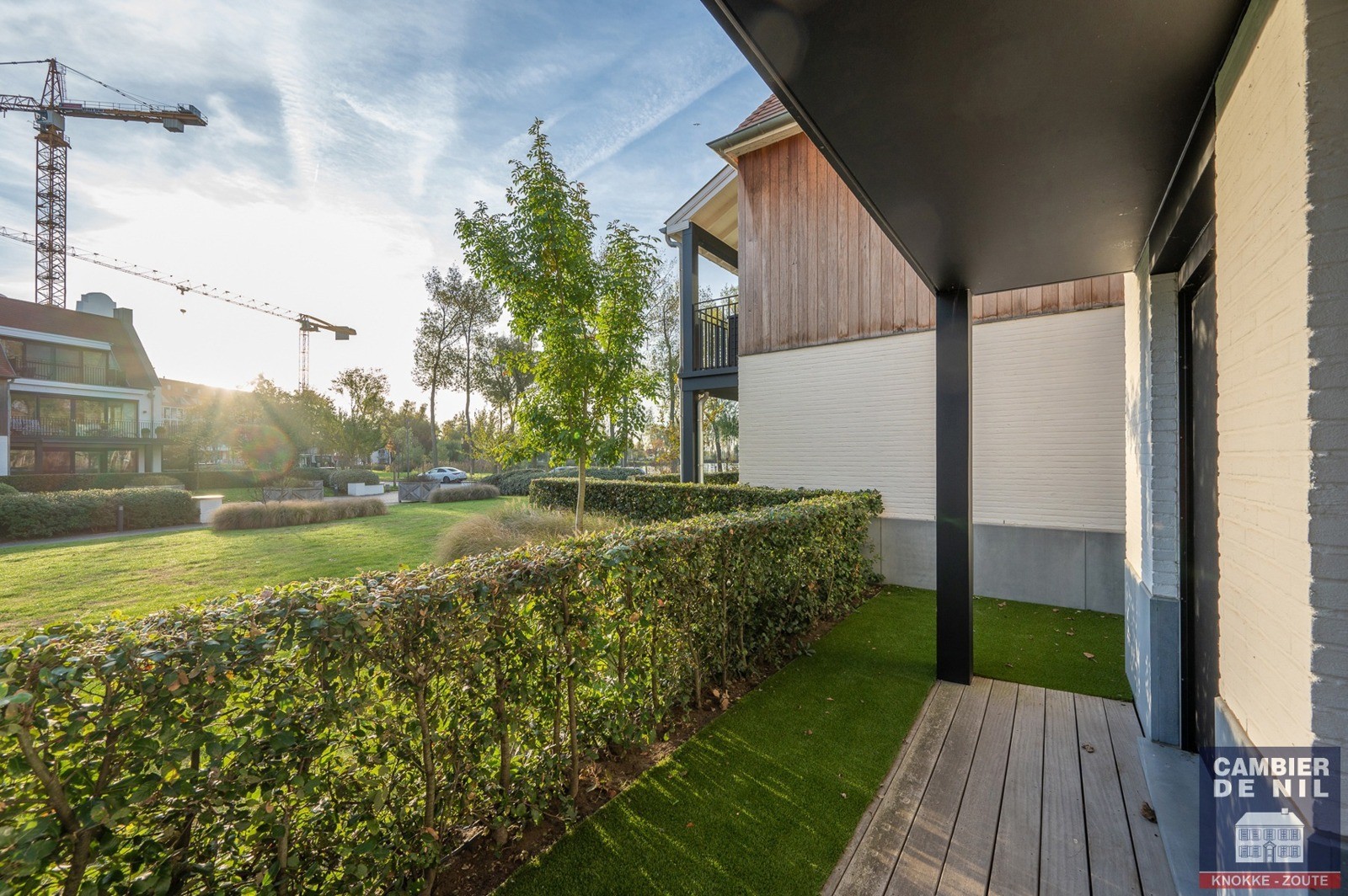 Ongemeubeld tuinappartement met zicht over de Lakeside Paradise 12