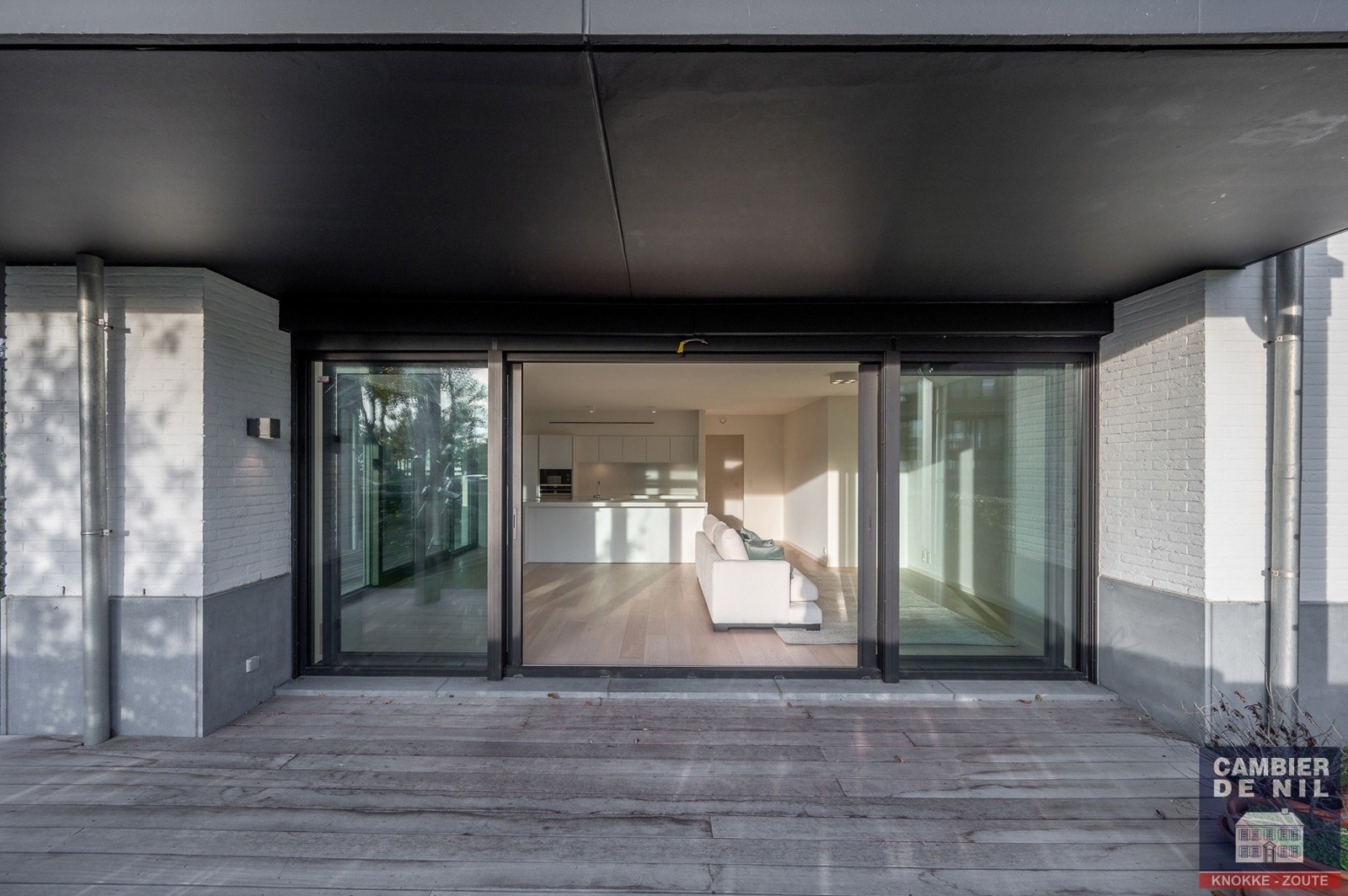 Ongemeubeld tuinappartement met zicht over de Lakeside Paradise 13