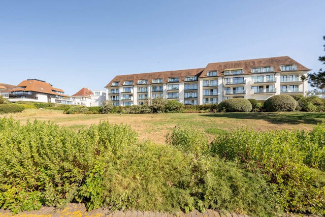 Tuinappartement aan de wandeldijk in het Zoute