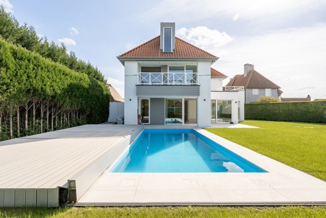 Superbe maison neuve non meublée, idéalement située à proximité du centre de Knokke