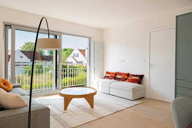 Stijlvol appartement in villaresidentie te Duinbergen