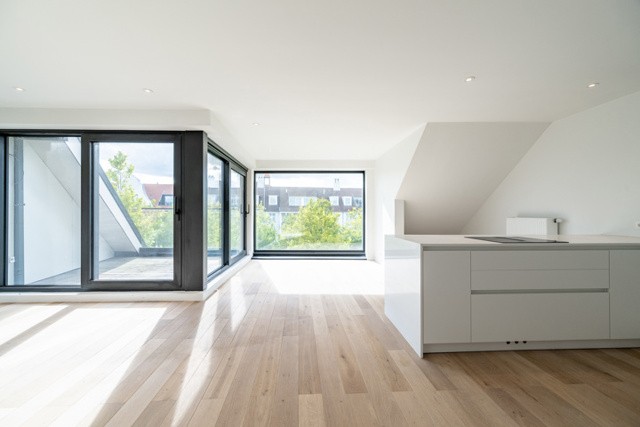 Appartement en duplex dans un immeuble récemment rénové