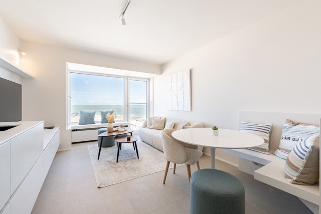 Vakantieappartement met frontaal zeezicht - Albertstrand