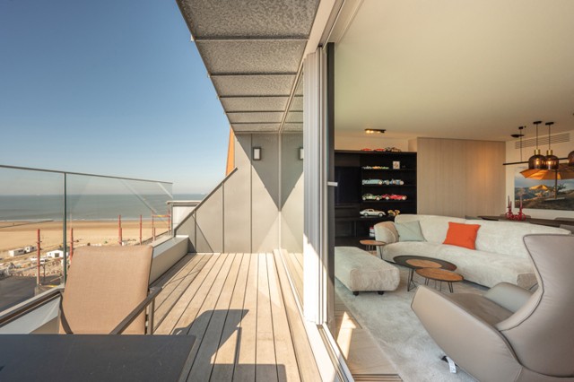 Penthouse en duplex sur la place Albert avec vue panoramique
