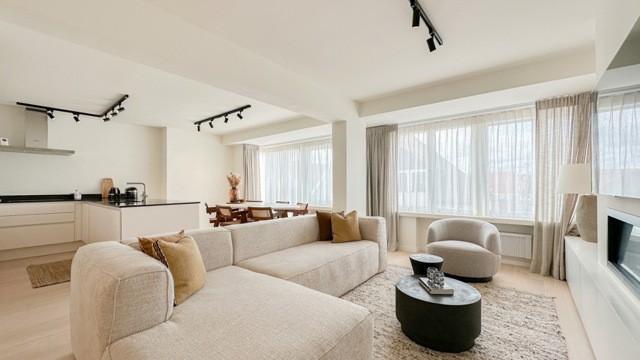 Bel appartement de trois chambres au cœur de Vieux-Knokke.
