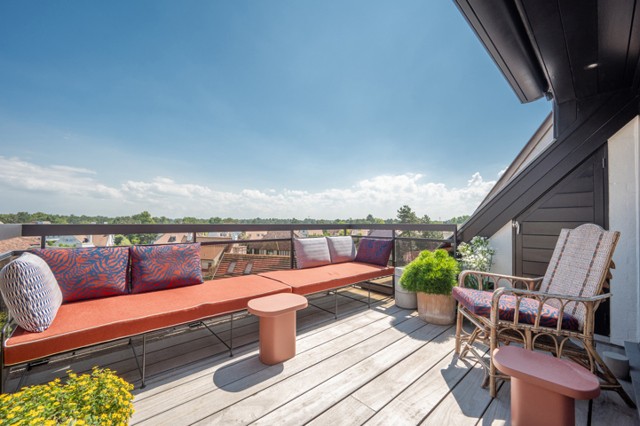 Penthouse met open zichten over het Zoute