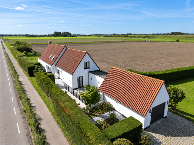 Landelijke wonen met open zichten