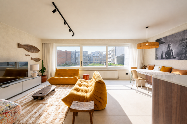 Gerenoveerd appartement met zijdelings zeezicht - Zoute